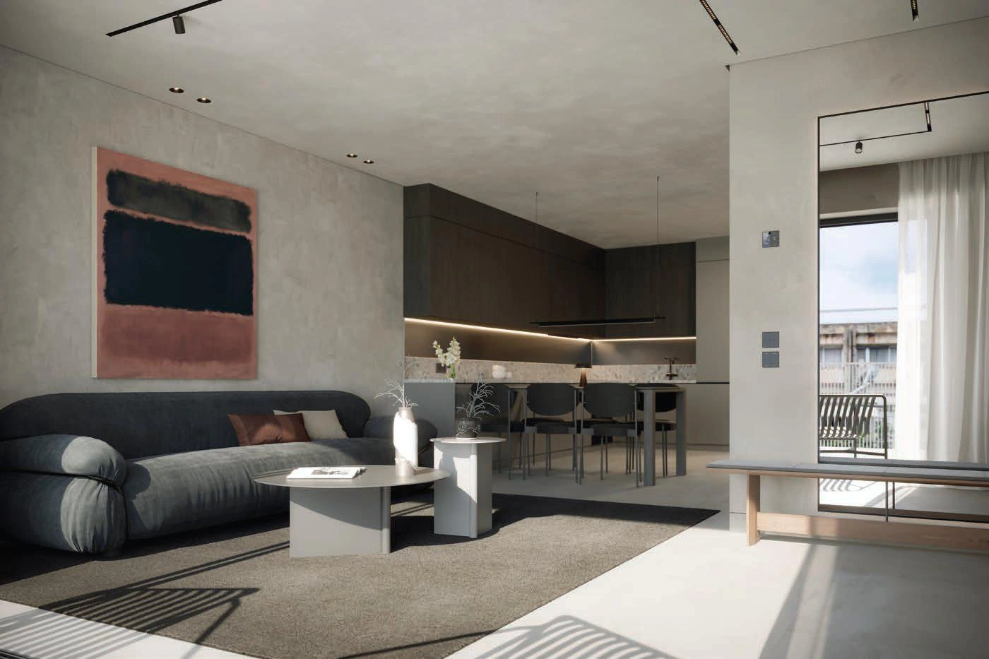 Квартиры в современном жилом комплексе в Аттике, Греция