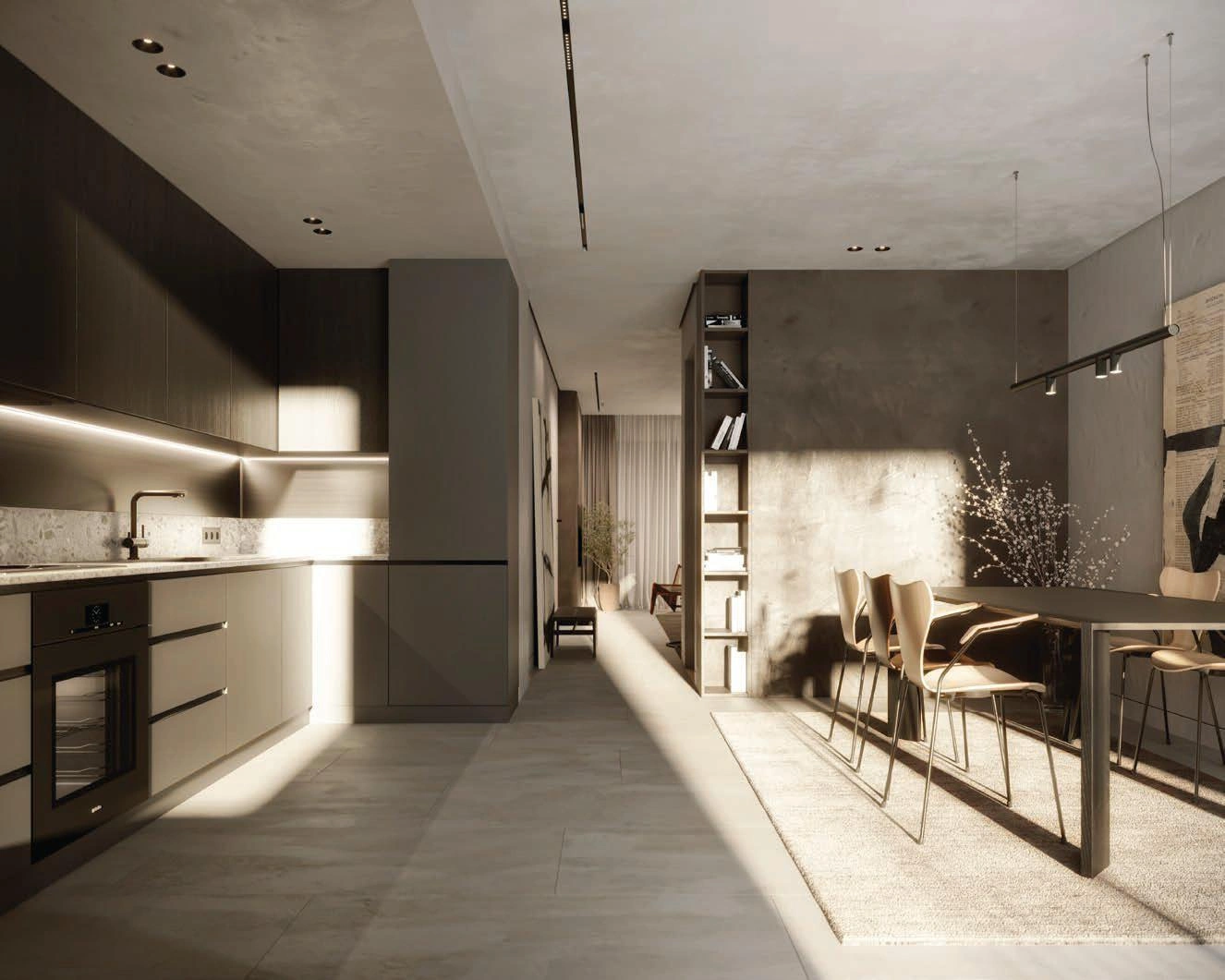 Квартиры в современном жилом комплексе в Аттике, Греция