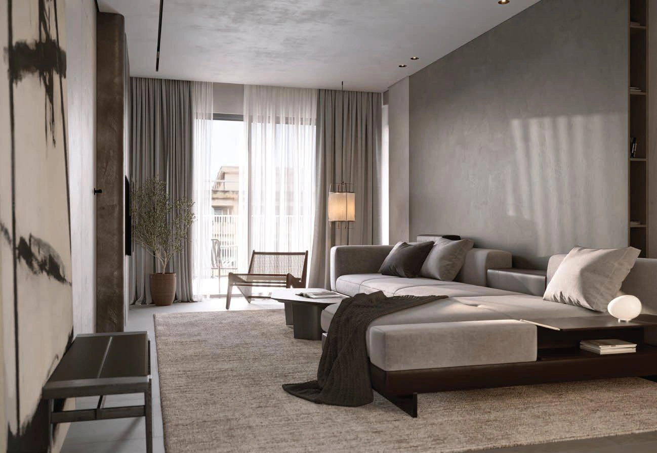 Квартиры в современном жилом комплексе в Аттике, Греция