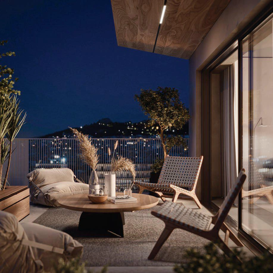 Квартиры в современном жилом комплексе в Аттике, Греция