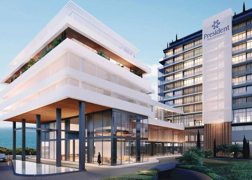 Квартиры в новом апарт-отельном комплексе в Будве, Черногория