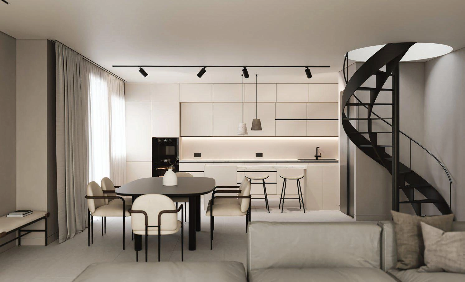 Квартиры в современном жилом комплексе в Пирее, Греция