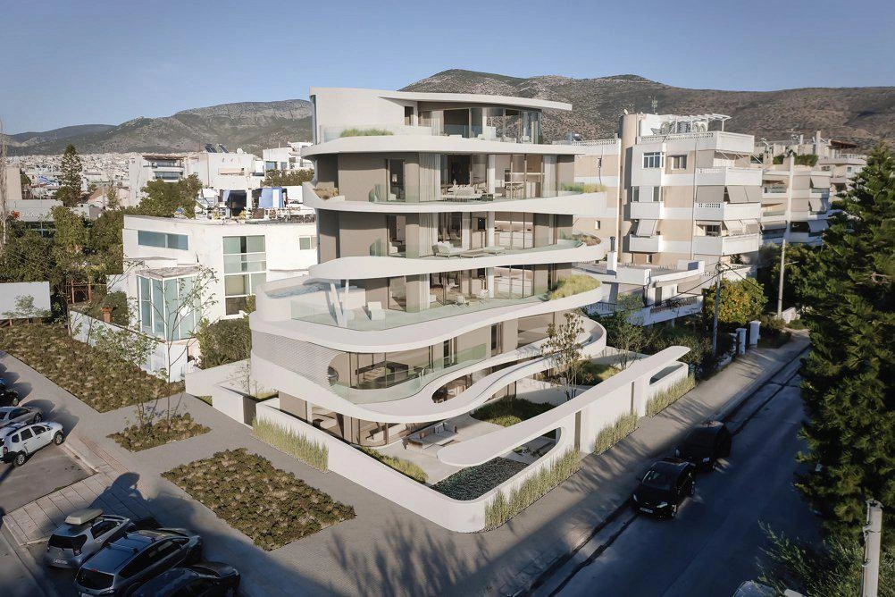 Квартиры в новом жилом комплексе в Аттике, Греция