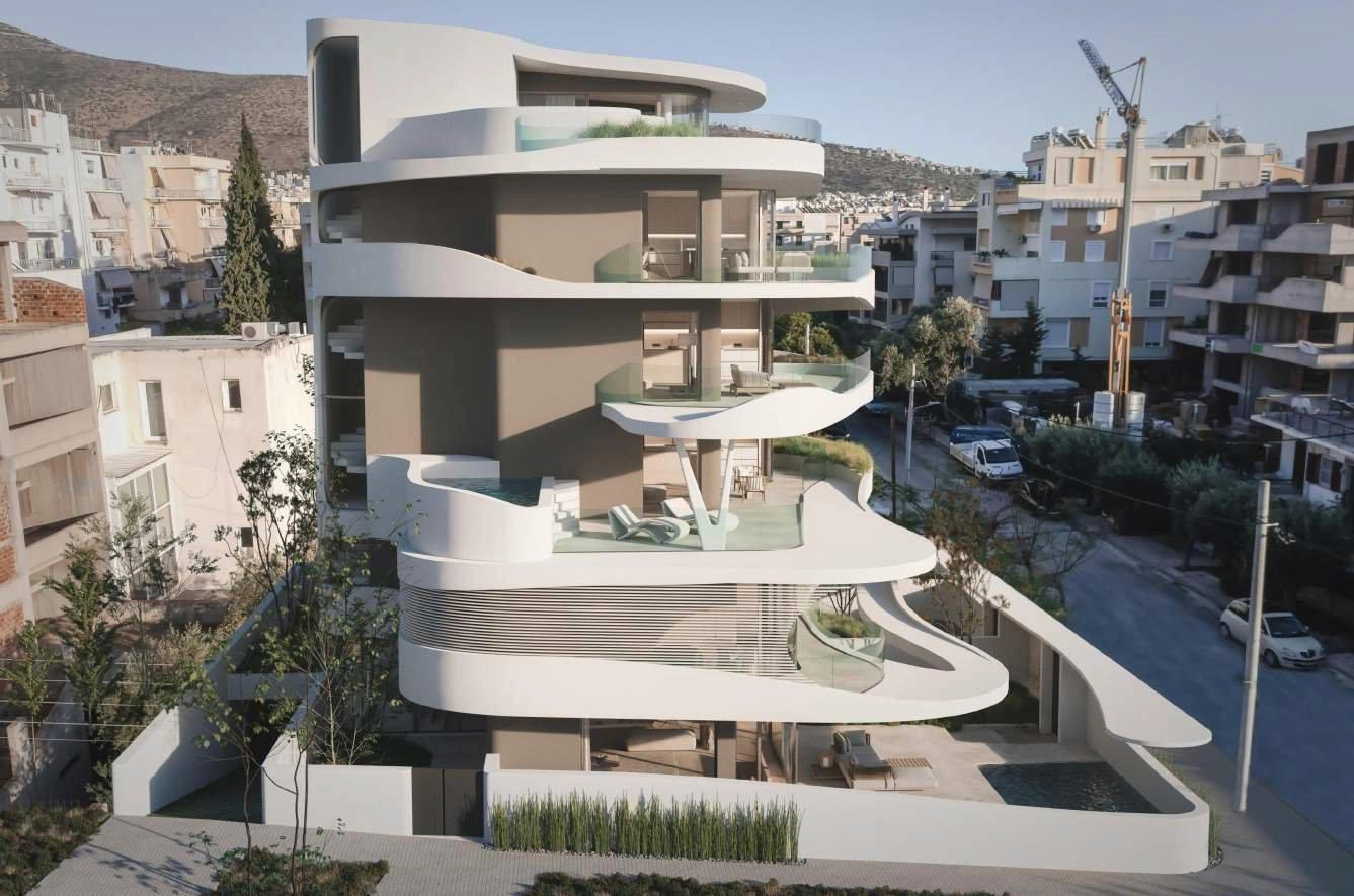 Квартиры в новом жилом комплексе в Аттике, Греция