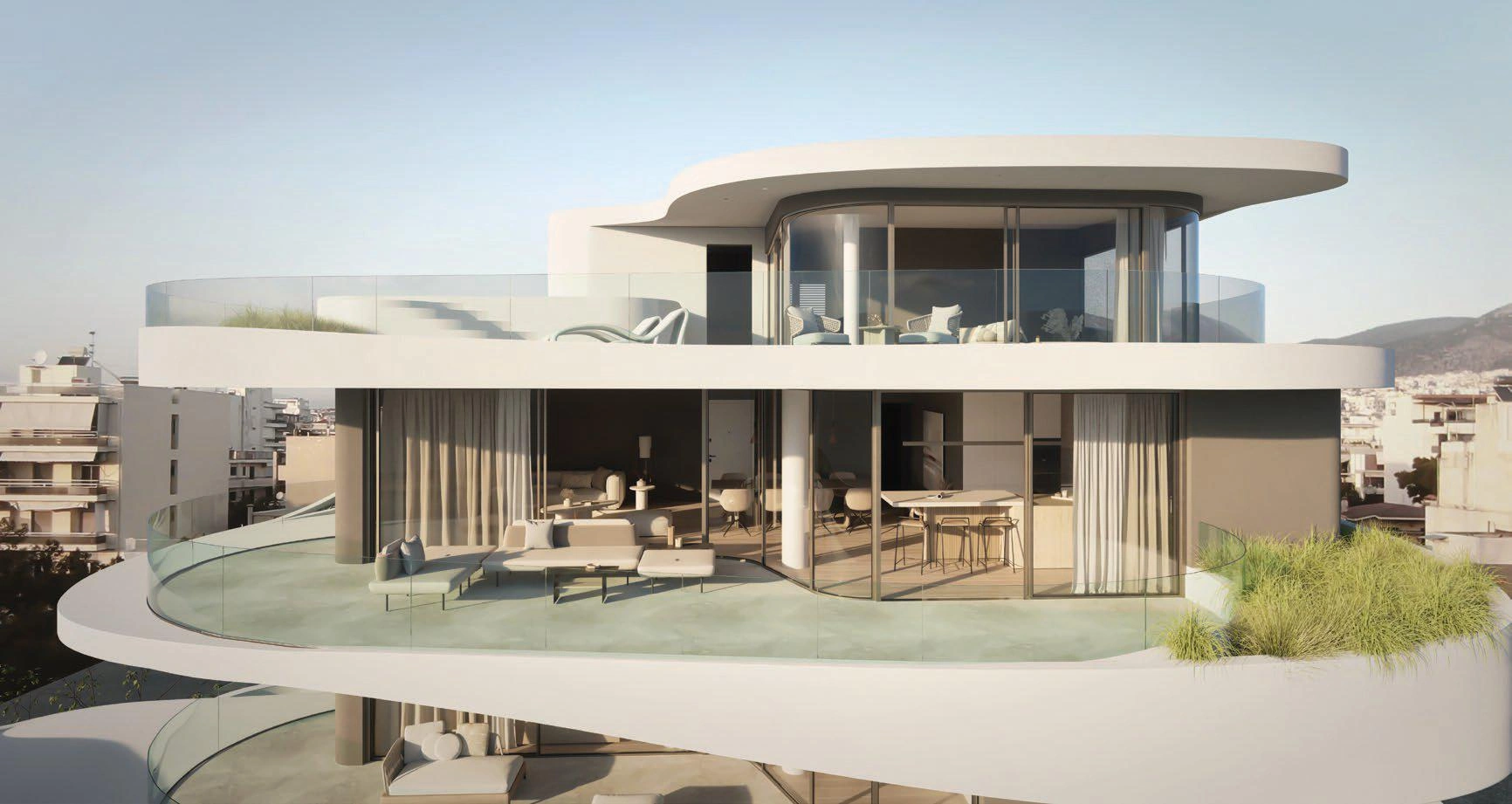 Квартиры в новом жилом комплексе в Аттике, Греция