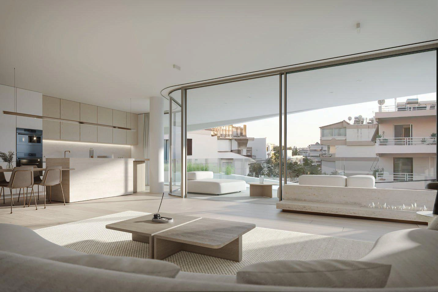 Квартиры в новом жилом комплексе в Аттике, Греция