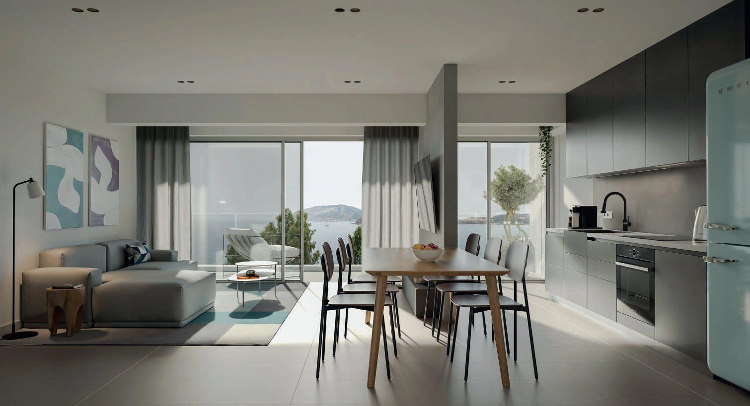 Апартаменты в новом жилом проекте в Аттике, Греция