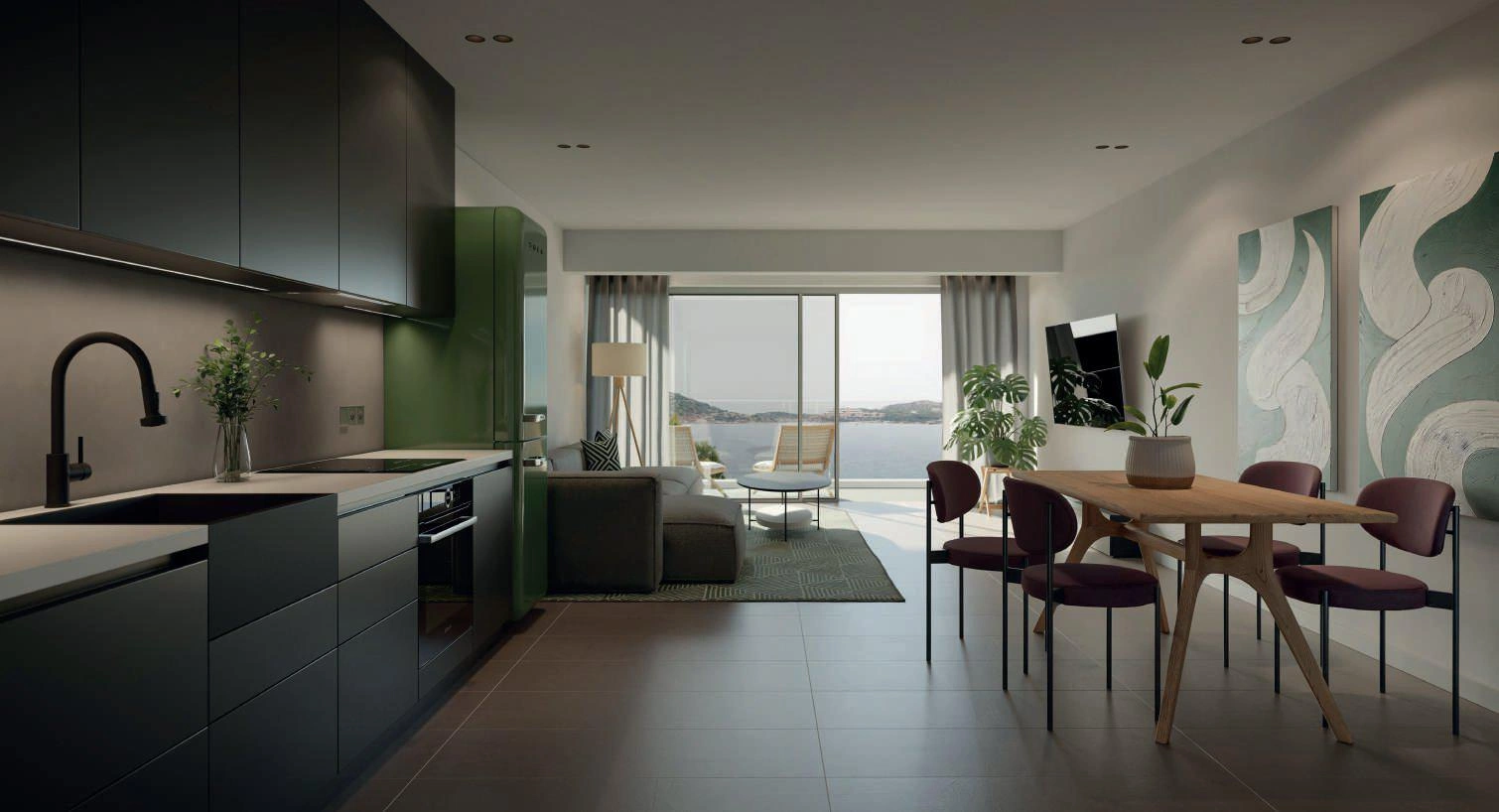 Апартаменты в новом жилом проекте в Аттике, Греция