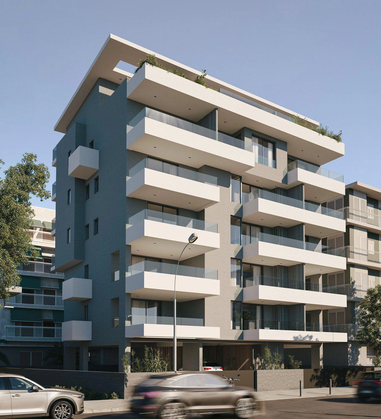 Квартиры в современном жилом комплексе в Аттике, Греция