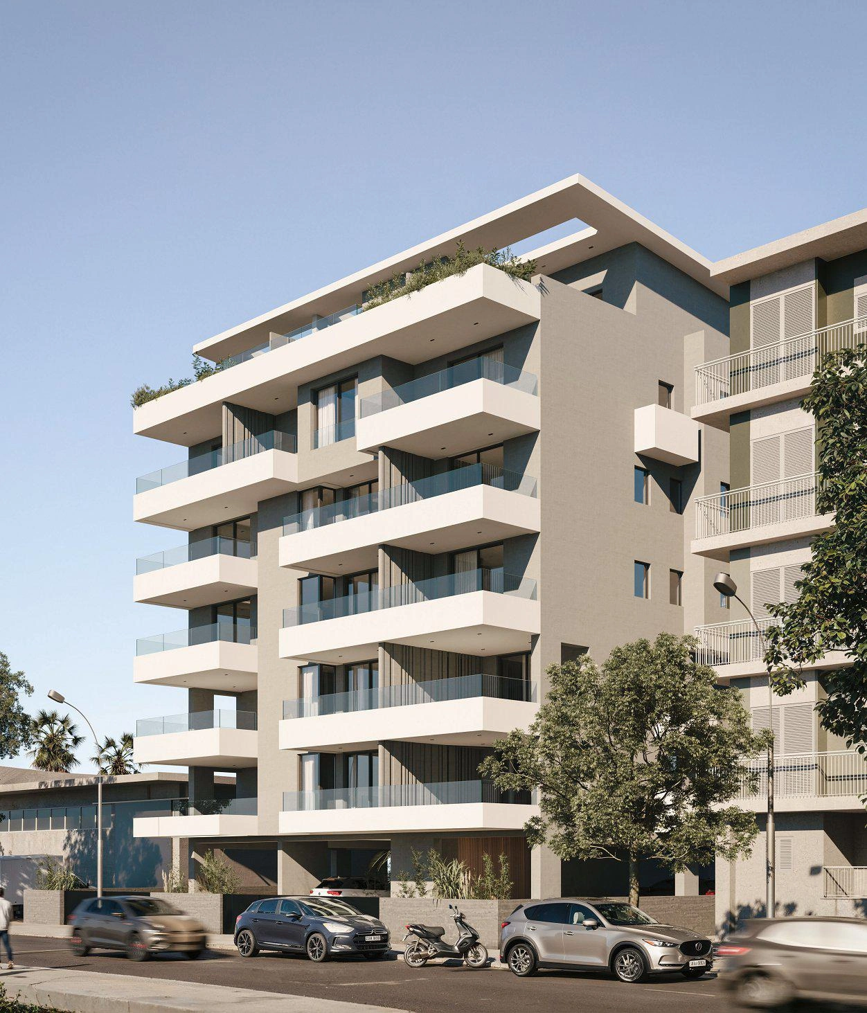 Квартиры в современном жилом комплексе в Аттике, Греция