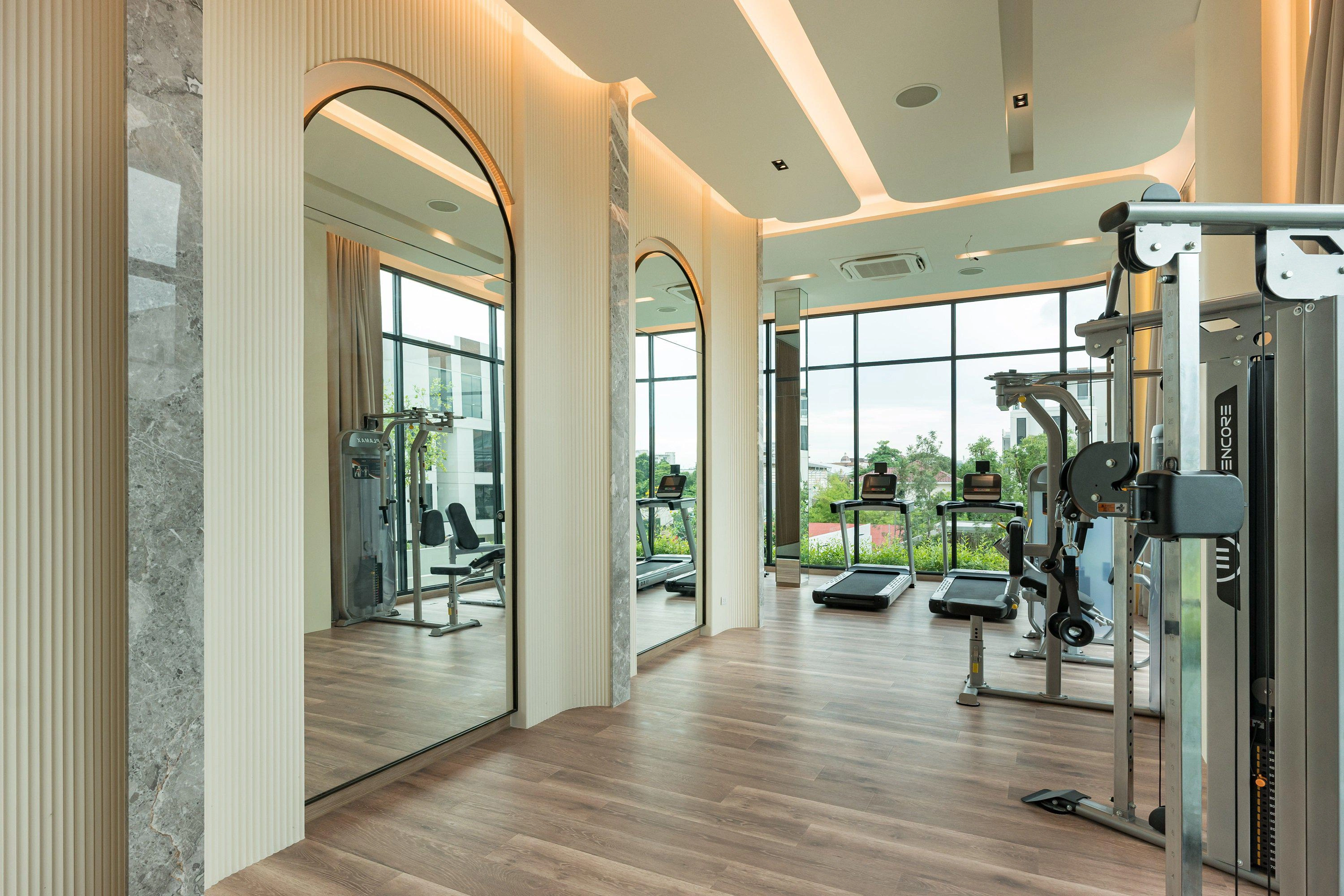 Виллы в современном жилом комплексе в Бангкоке, Таиланд