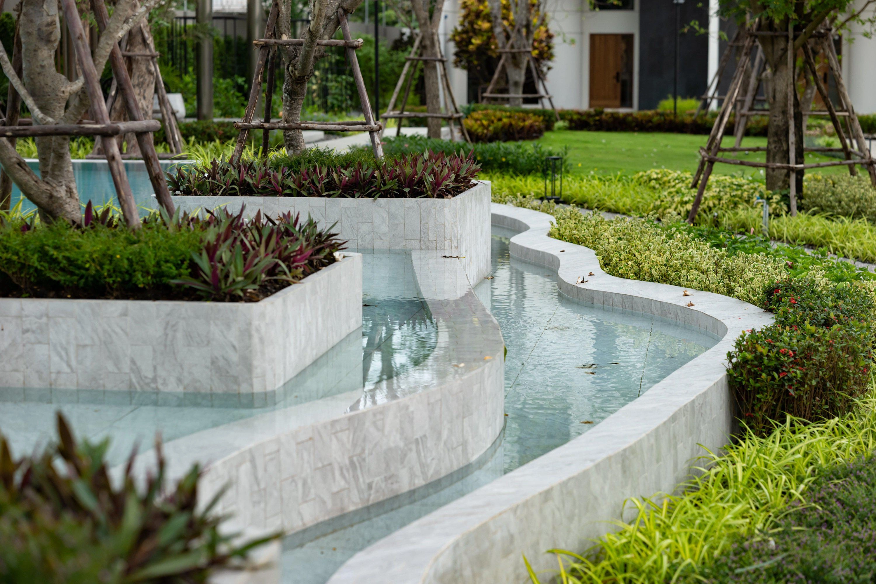 Виллы в современном жилом комплексе в Бангкоке, Таиланд