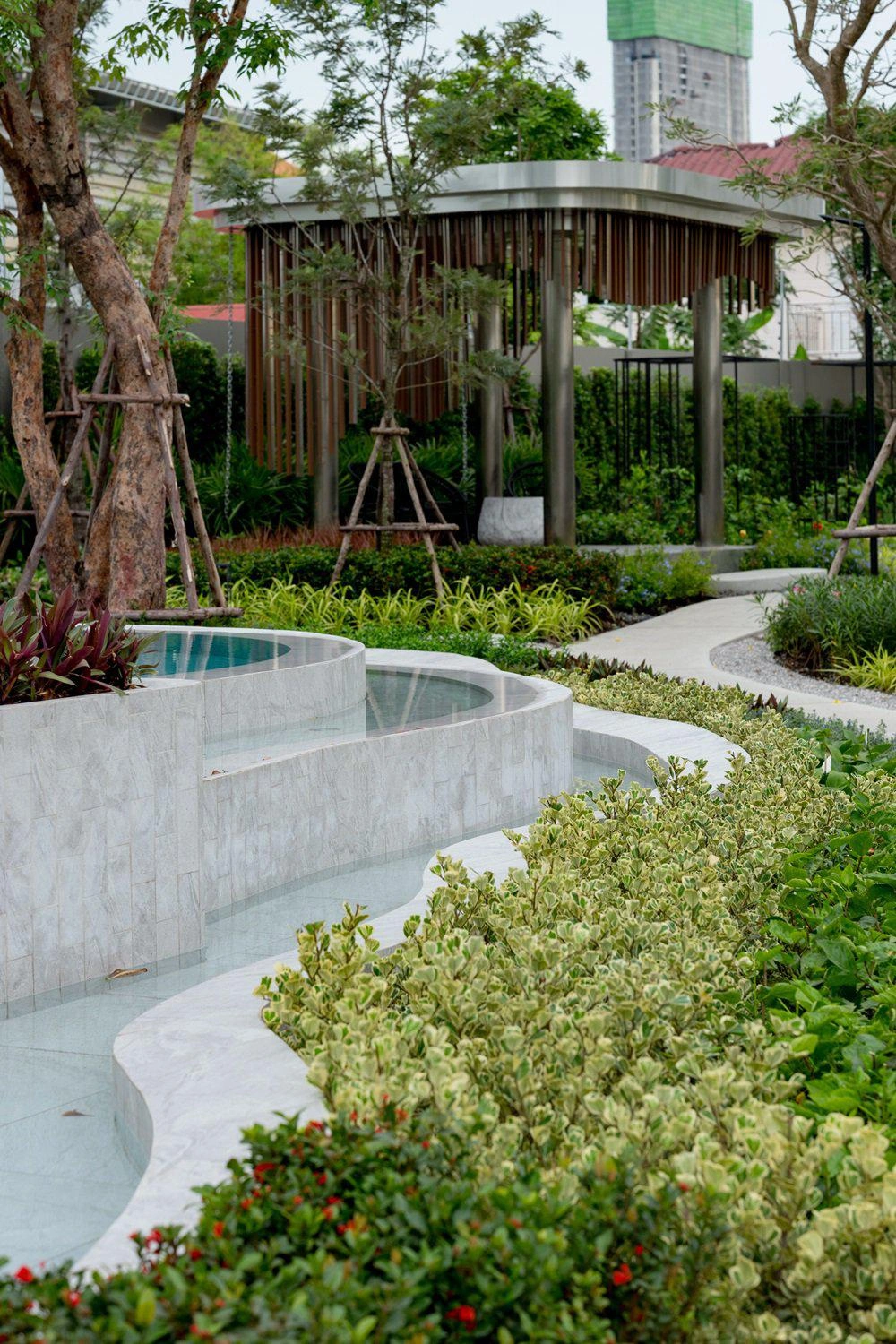 Виллы в современном жилом комплексе в Бангкоке, Таиланд