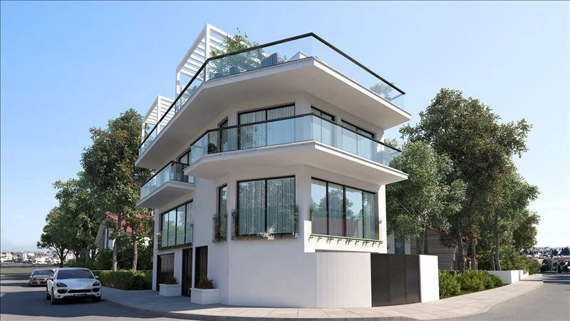 Таунхаусы в современном жилом комплексе в Ларнаке, Кипр