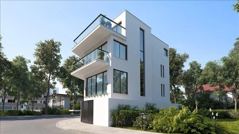 Таунхаусы в современном жилом комплексе в Ларнаке, Кипр