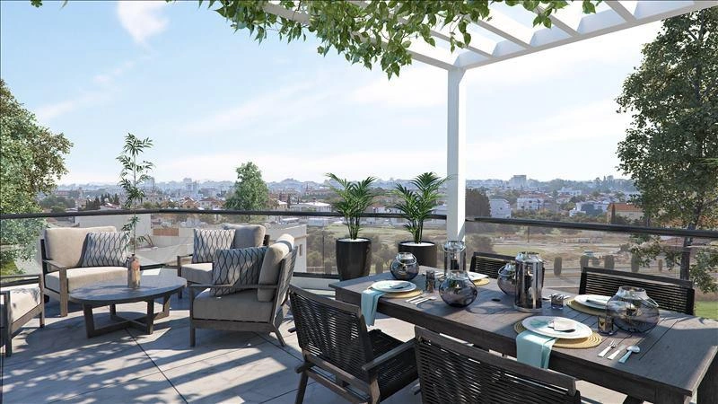 Таунхаусы в современном жилом комплексе в Ларнаке, Кипр