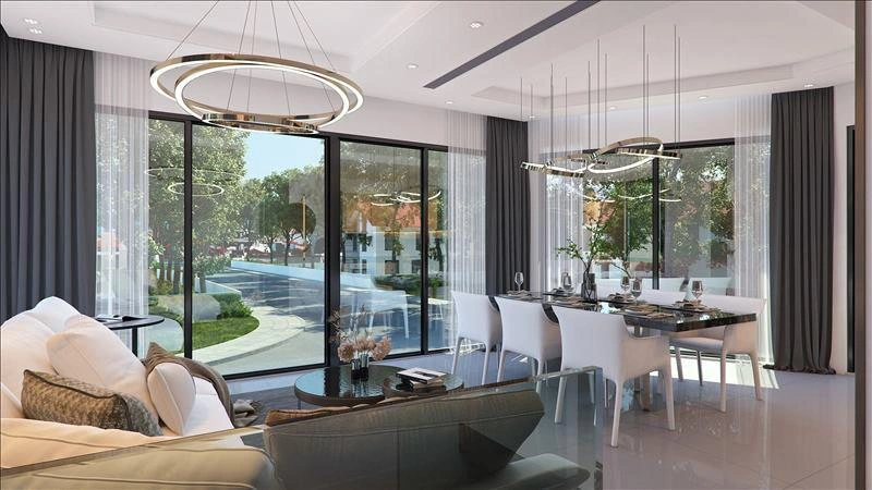 Таунхаусы в современном жилом комплексе в Ларнаке, Кипр