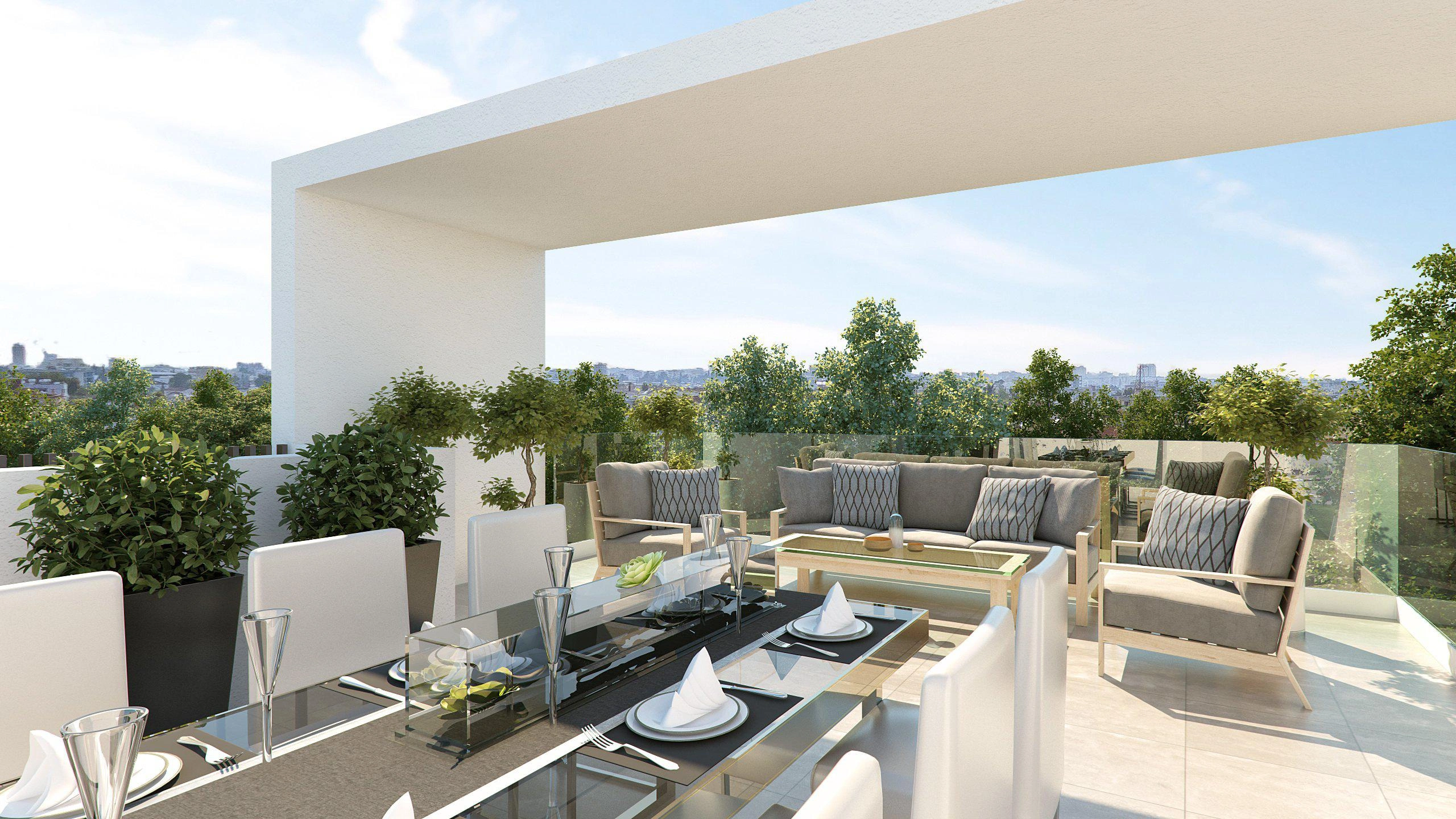 Апартаменты в современном жилом комплексе в Ларнаке, на Кипре