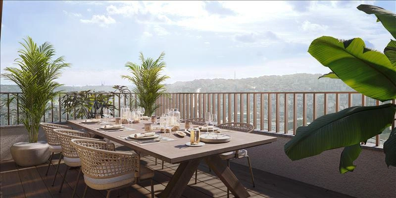 Квартиры в современном жилом комплексе в Стамбуле, Turkiye