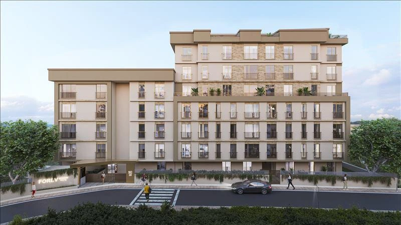 Квартиры в современном жилом комплексе в Стамбуле, Turkiye