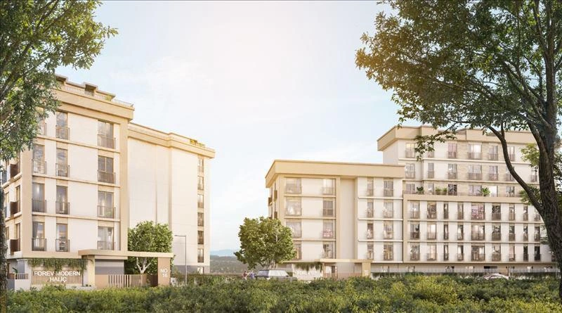 Квартиры в современном жилом комплексе в Стамбуле, Turkiye