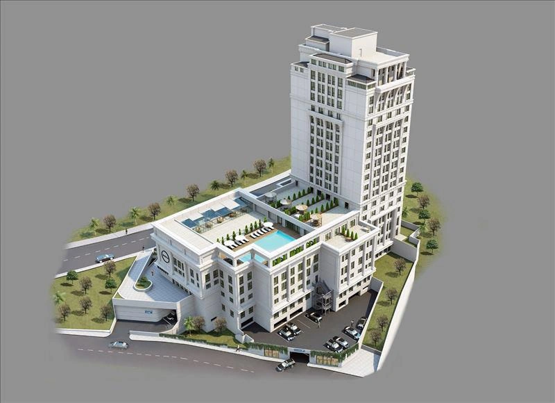 Квартиры в современном жилом комплексе в Стамбуле, Турция