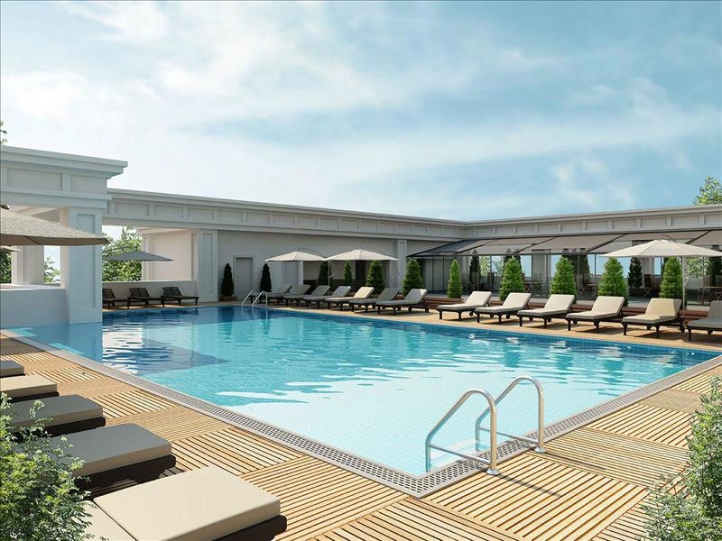 Квартиры в современном жилом комплексе в Стамбуле, Турция