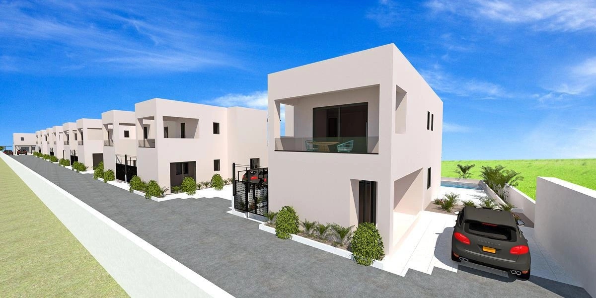 Виллы в новом жилом комплексе на первой линии побережья на Крите, Греция