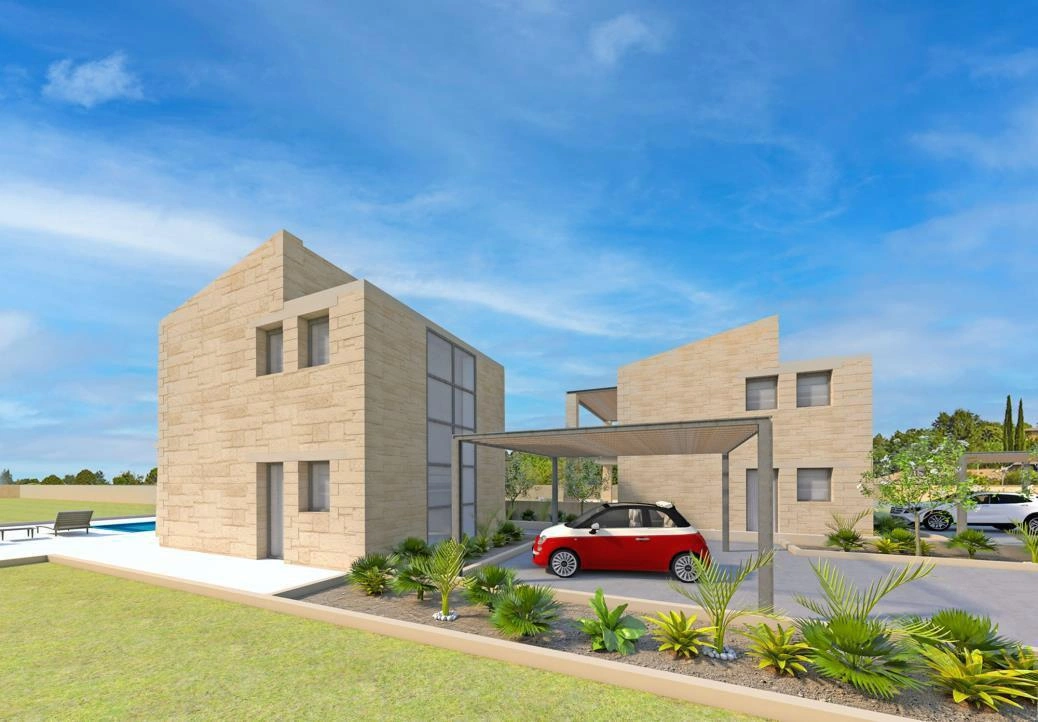 Виллы в современном жилом комплексе на Крите, Греция