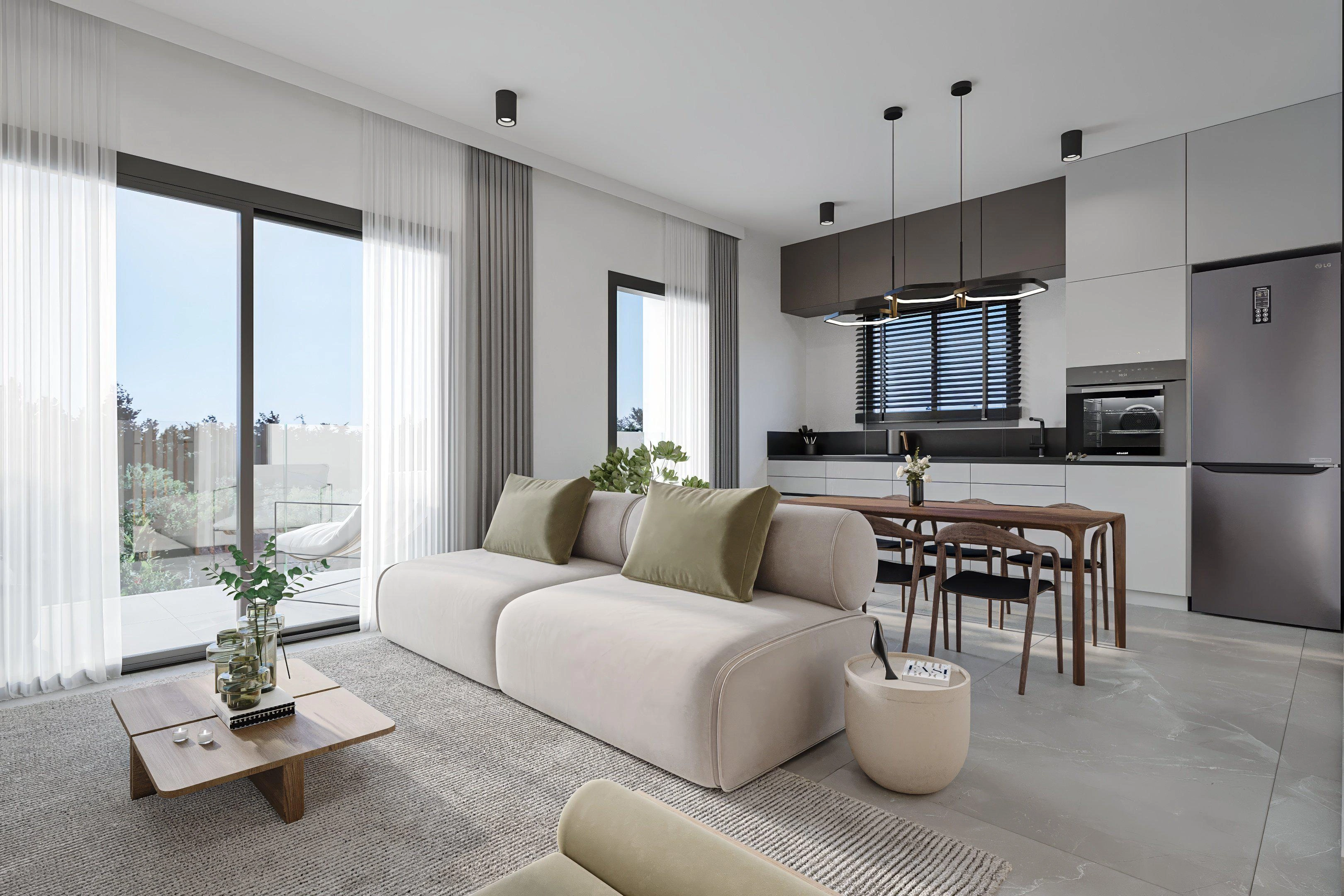 Апартаменты в новом жилом комплексе в Пафосе, Кипр