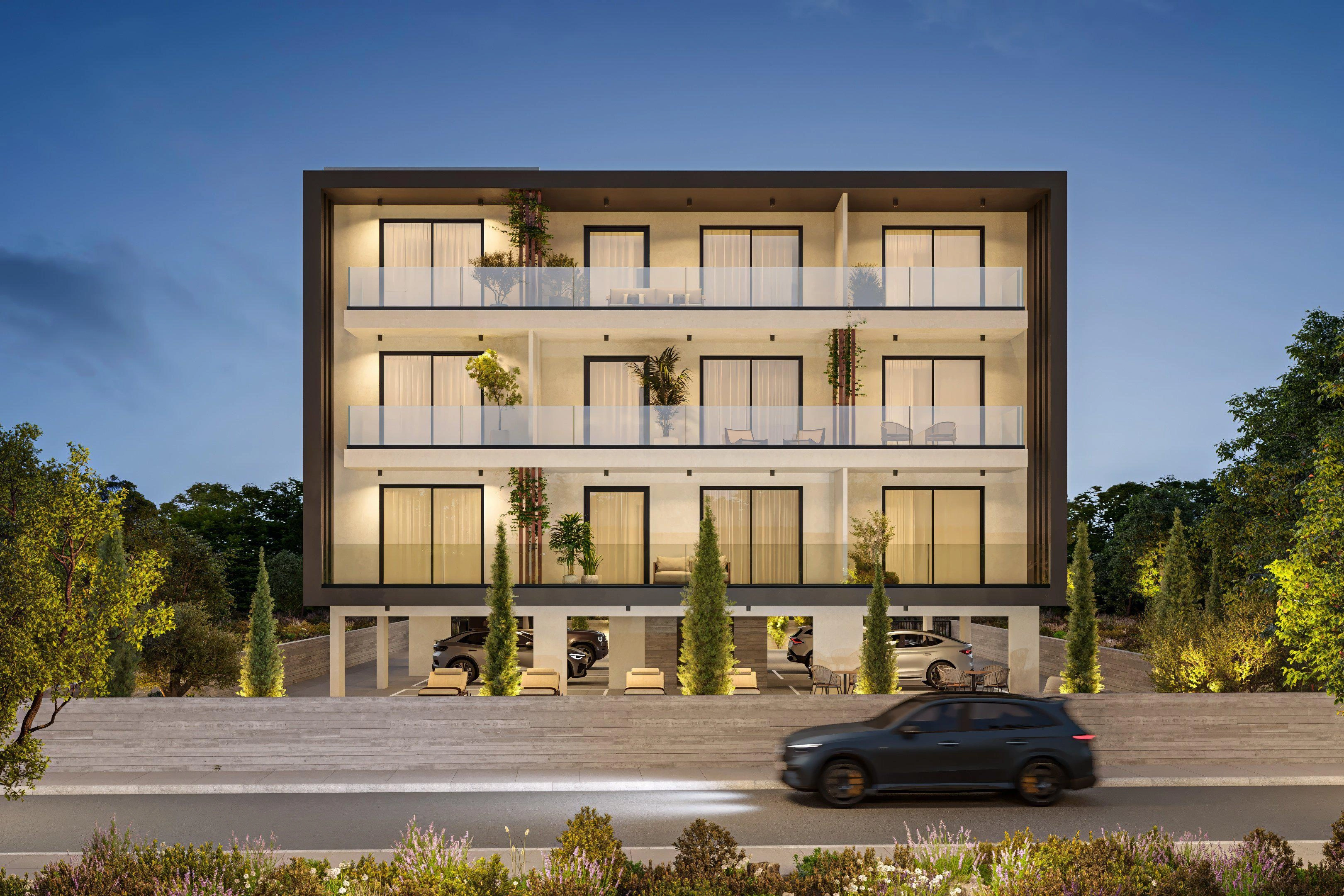 Апартаменты в новом жилом комплексе в Пафосе, Кипр