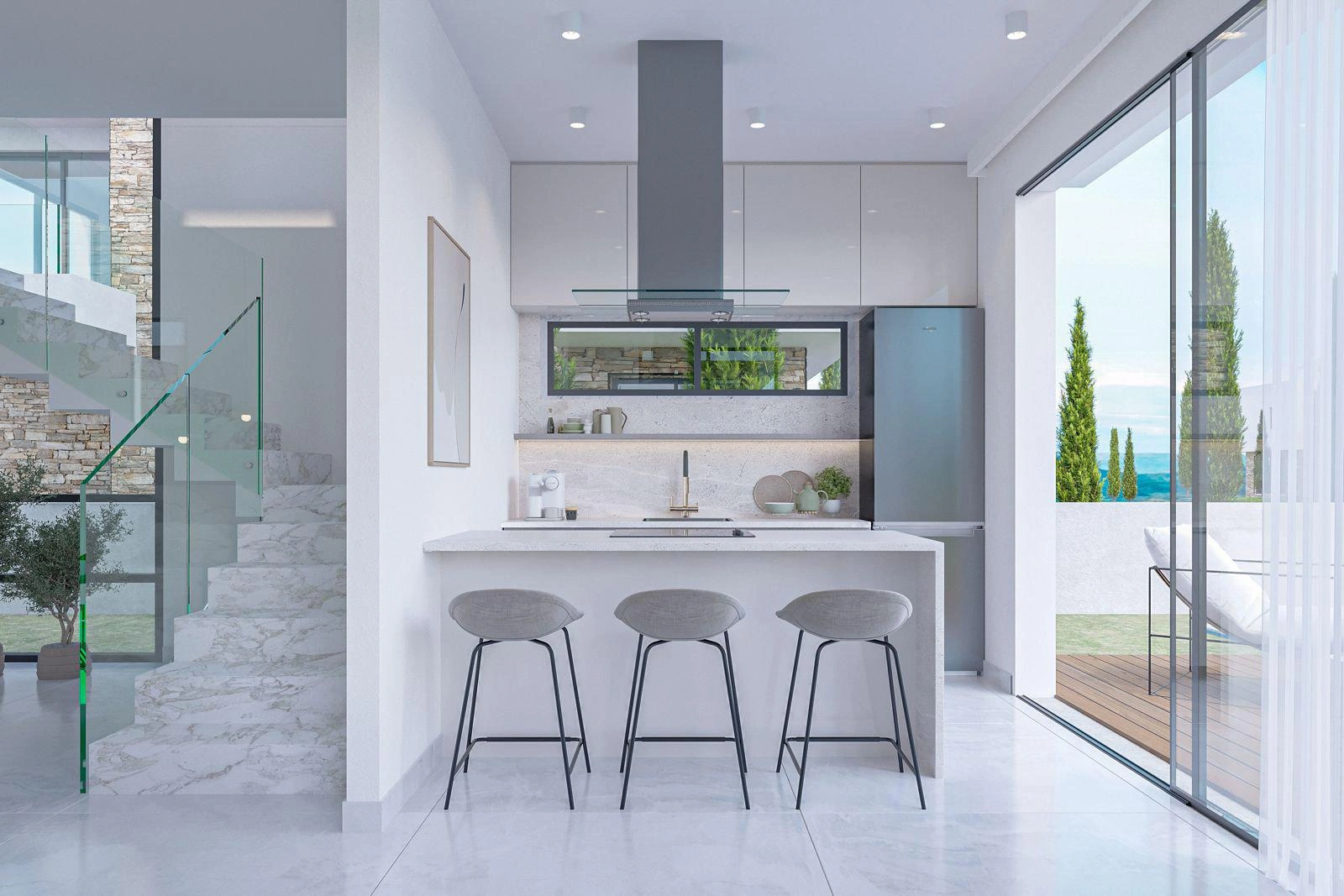 Виллы в новом жилом проекте в Пафосе, Кипр