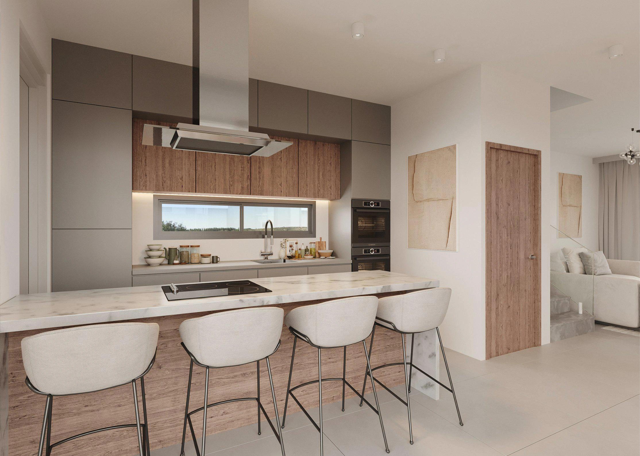 Виллы в новом жилом комплексе в Пафосе, Кипр