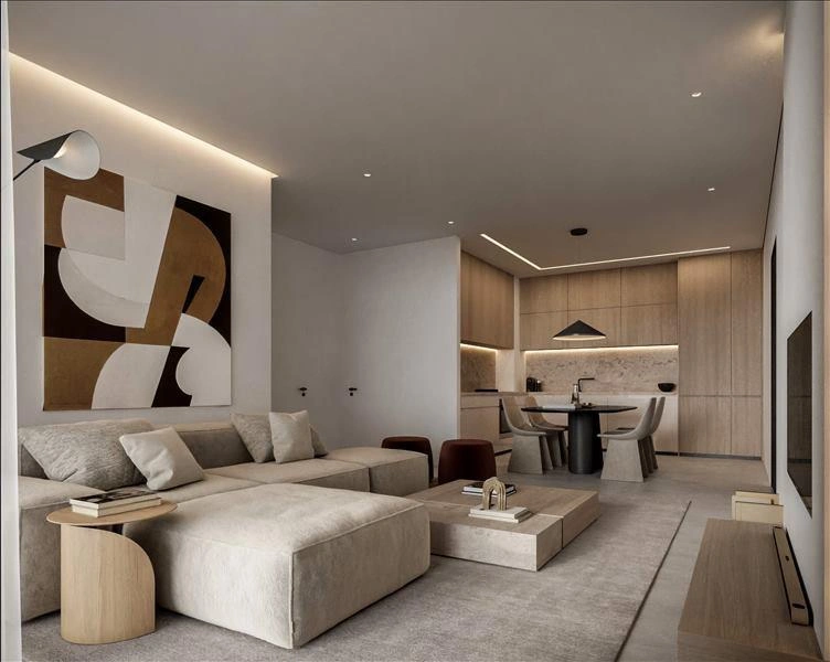 Квартиры в современном жилом комплексе в Ларнаке (Кипр)