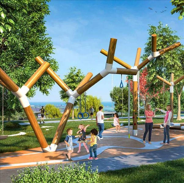 Виллы в жилом комплексе в Бюйюкчекмедже, Стамбул, Турция