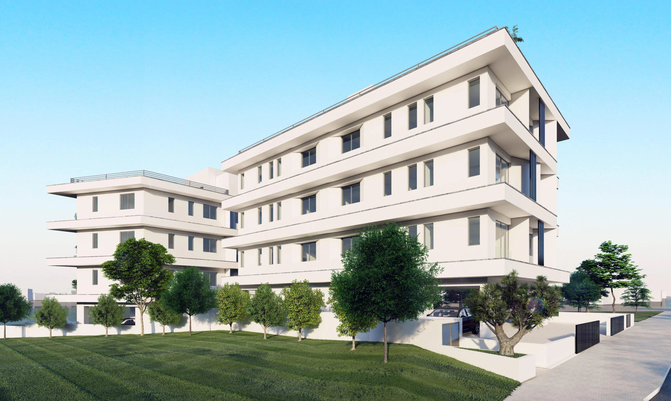 Квартиры в современном жилом комплексе в Фамагусте на Кипре