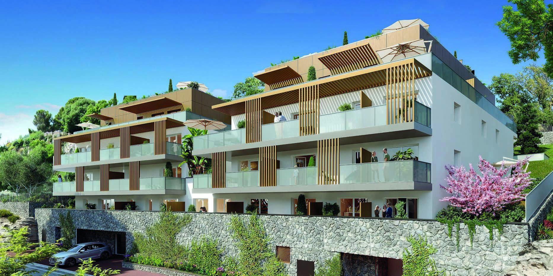 Квартиры в современном жилом комплексе в Прованс-Альпы-Лазурный берег, Франция