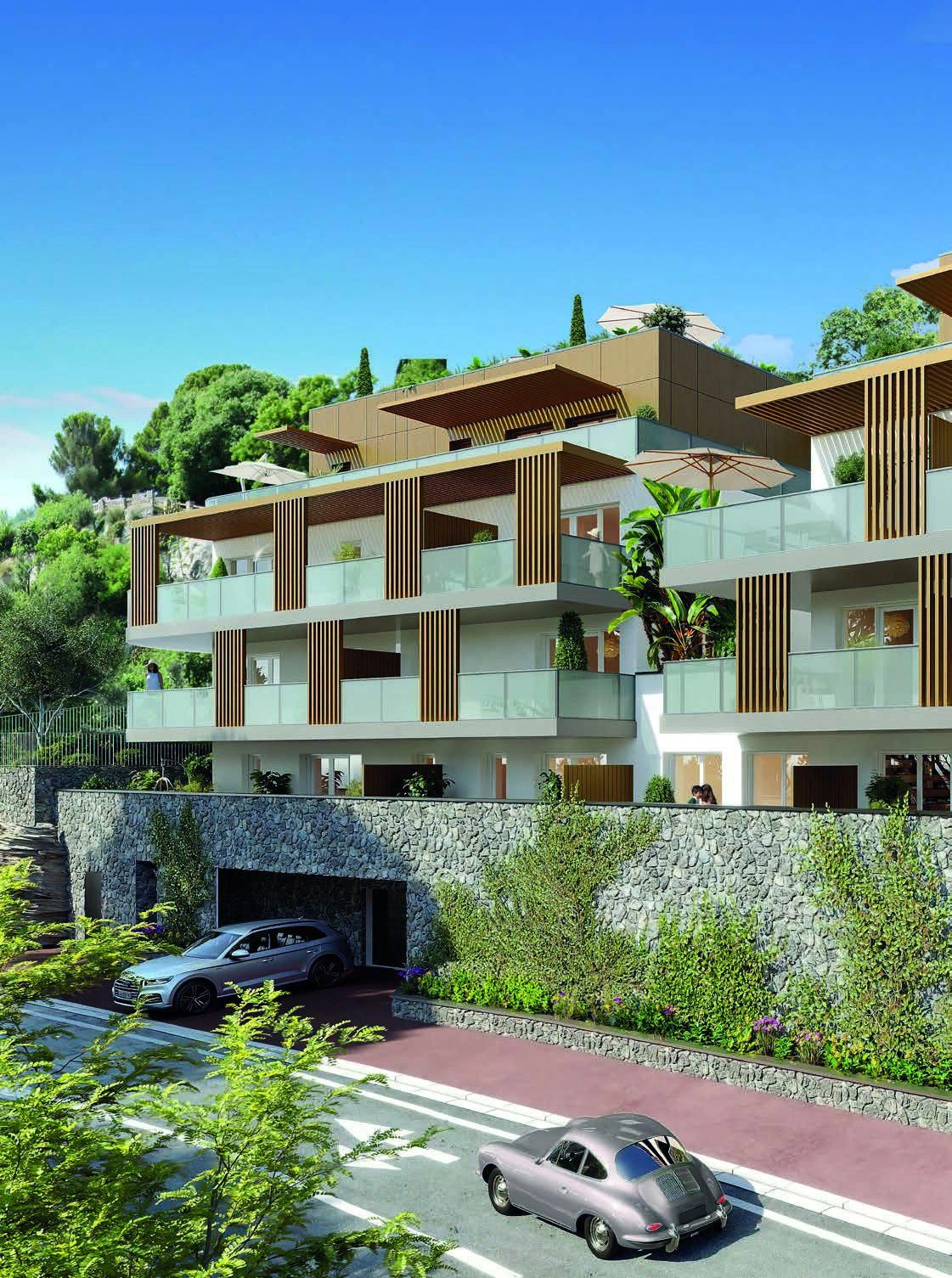 Квартиры в современном жилом комплексе в Прованс-Альпы-Лазурный берег, Франция