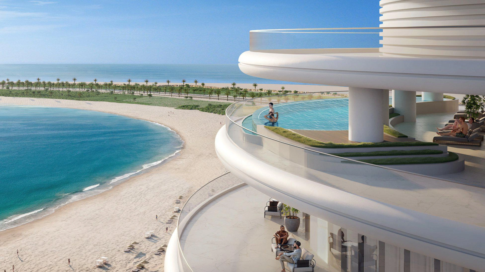 Квартиры La Mer By Elie Saab, Рас-эль-Хайма, ОАЭ