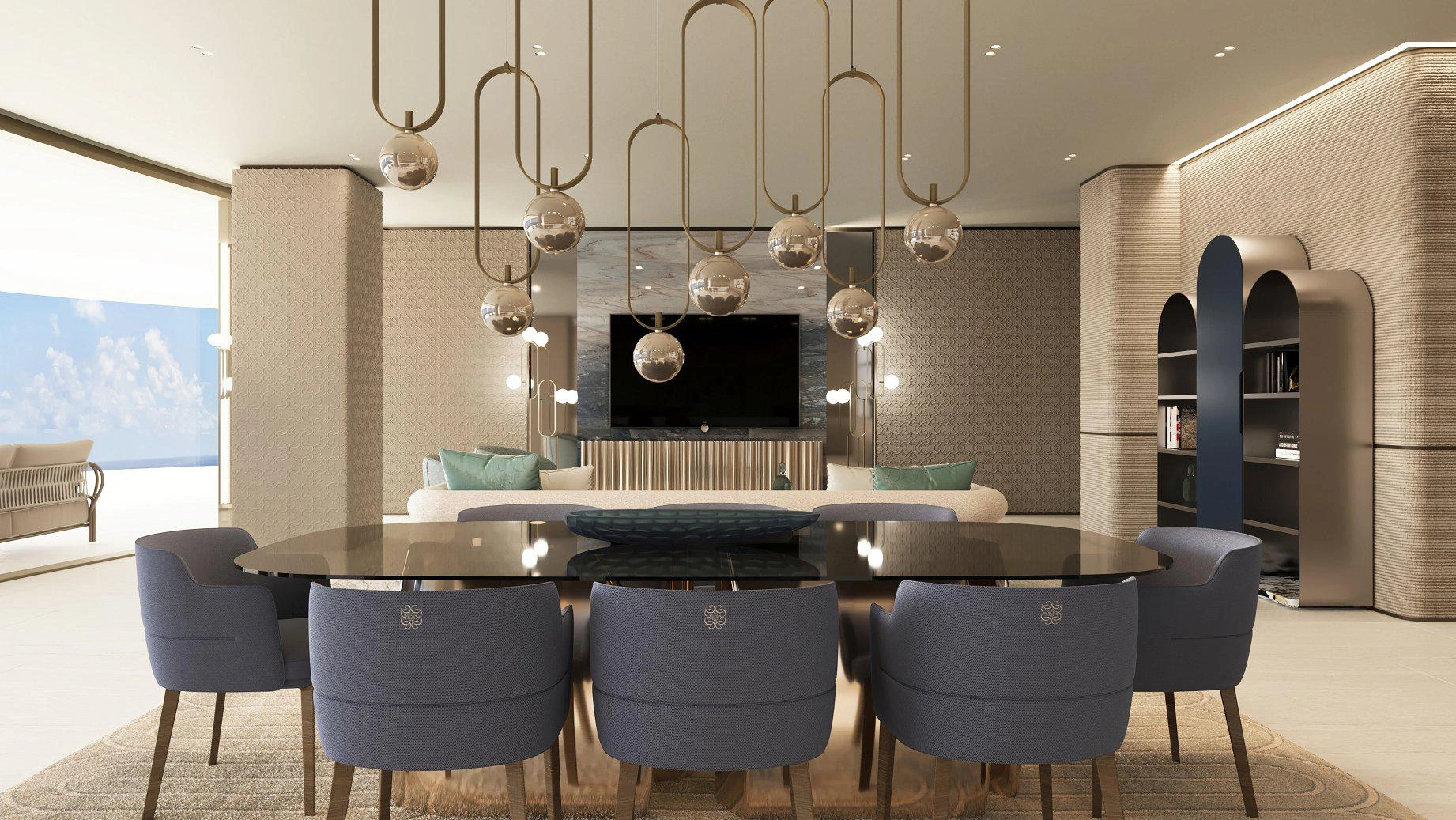 Квартиры La Mer By Elie Saab, Рас-эль-Хайма, ОАЭ