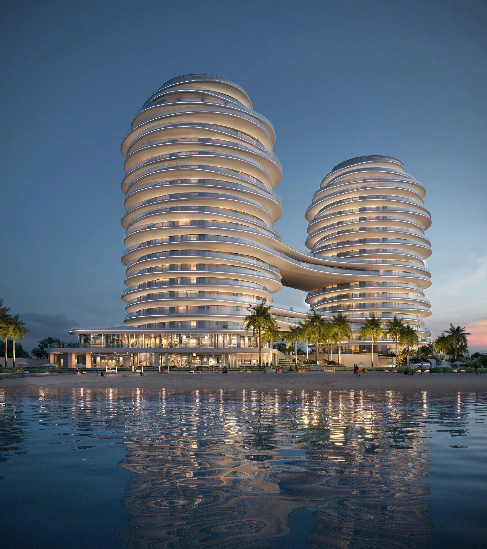 Квартиры La Mer By Elie Saab, Рас-эль-Хайма, ОАЭ