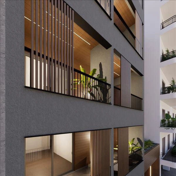 Апартаменты в отремонтированном жилом доме в Аттике, Греция