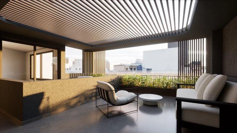 Апартаменты в отремонтированном жилом доме в Аттике, Греция