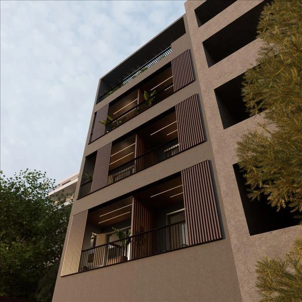 Апартаменты в отремонтированном жилом доме в Аттике, Греция