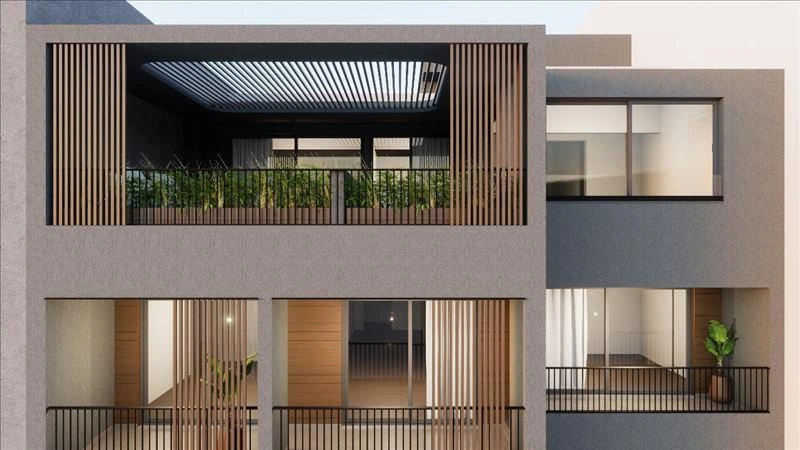 Апартаменты в отремонтированном жилом доме в Аттике, Греция