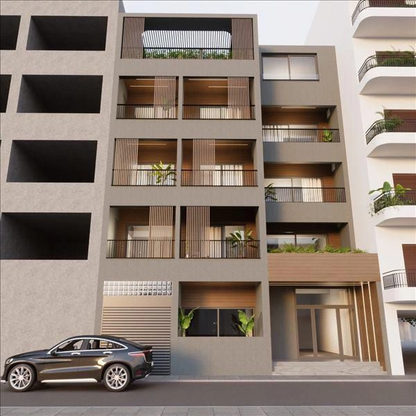 Апартаменты в отремонтированном жилом доме в Аттике, Греция