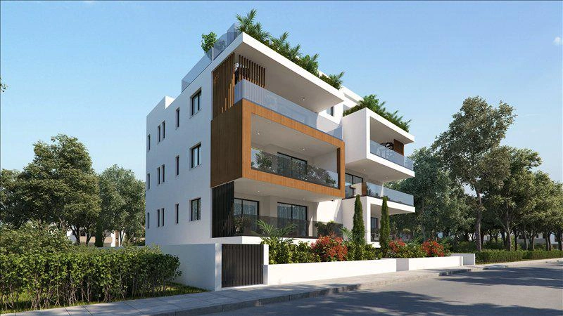Квартиры в современном жилом комплексе в районе Ливадия, Ларнака, Кипр