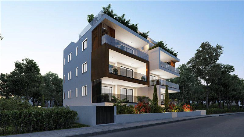 Квартиры в современном жилом комплексе в районе Ливадия, Ларнака, Кипр
