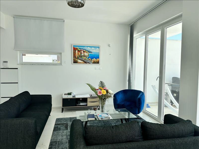 Дома в жилом комплексе у пляжа в Ларнаке, Кипр