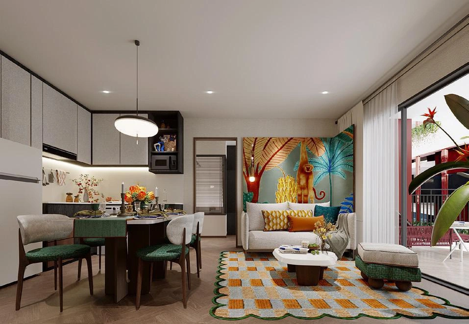 Апартаменты в современном жилом комплексе рядом с пляжем Банг-Тао на Пхукете